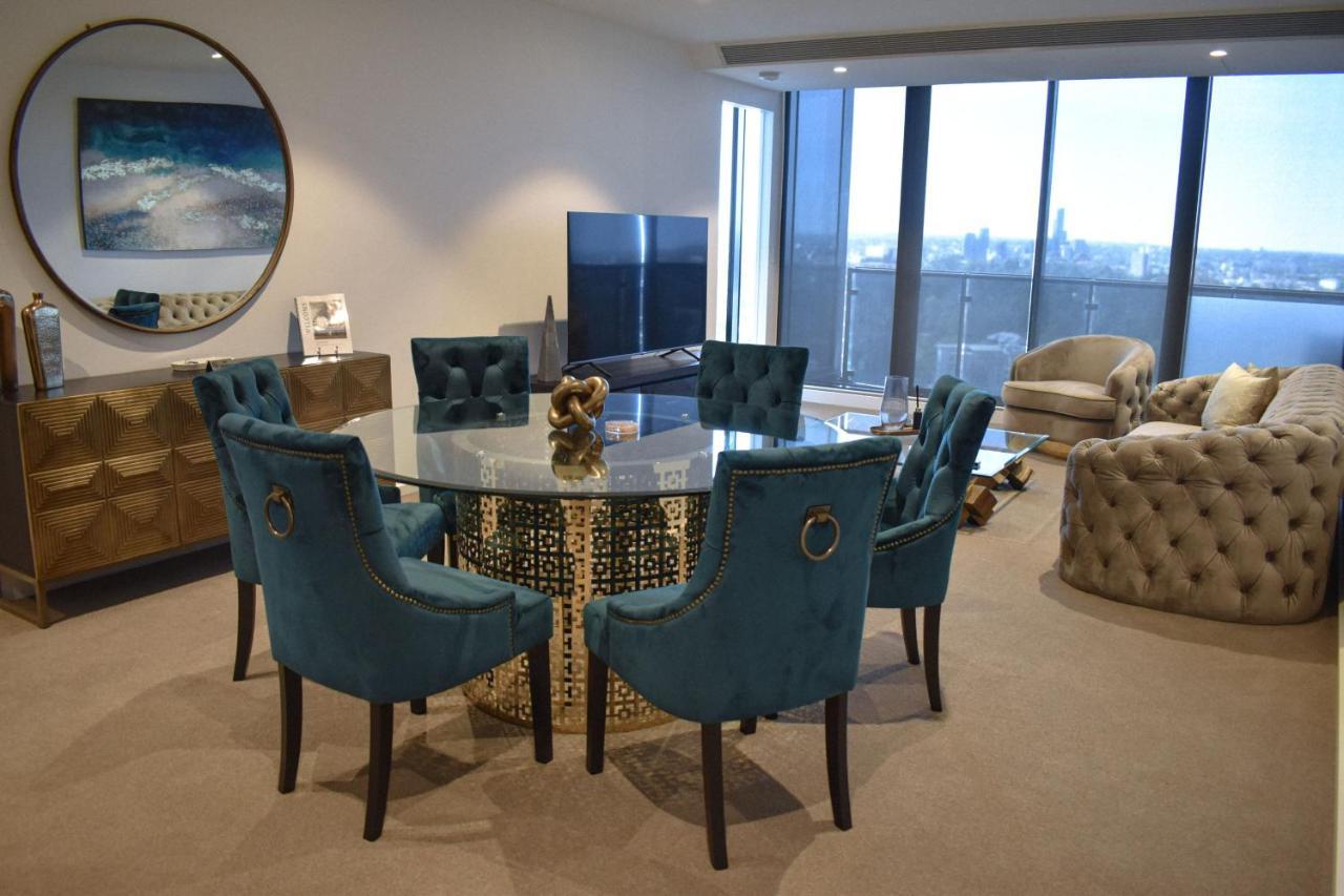 מלבורן Deluxe 3 Bedroom Apartment In Southbank מראה חיצוני תמונה