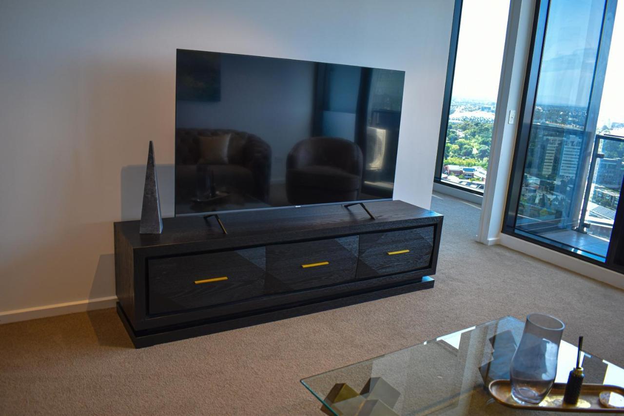 מלבורן Deluxe 3 Bedroom Apartment In Southbank מראה חיצוני תמונה