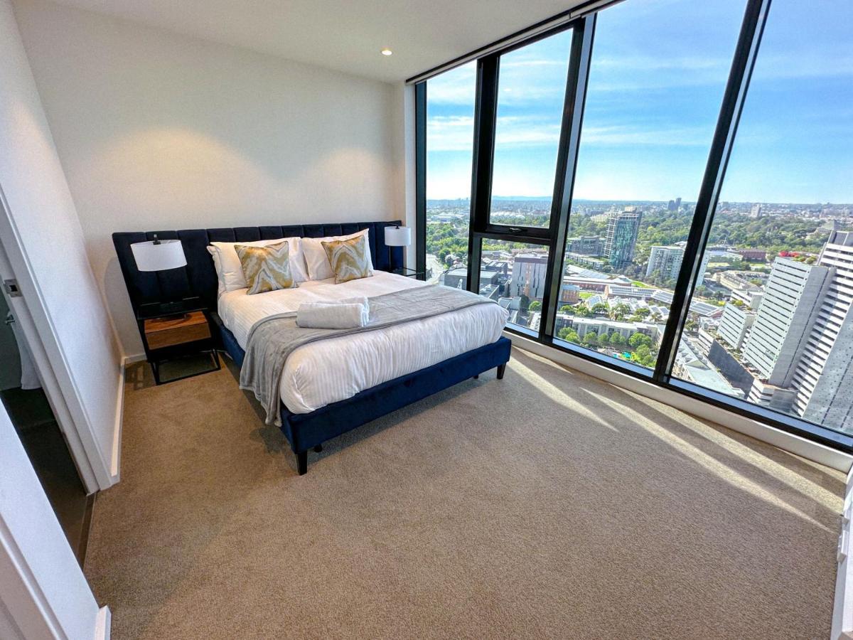 מלבורן Deluxe 3 Bedroom Apartment In Southbank מראה חיצוני תמונה