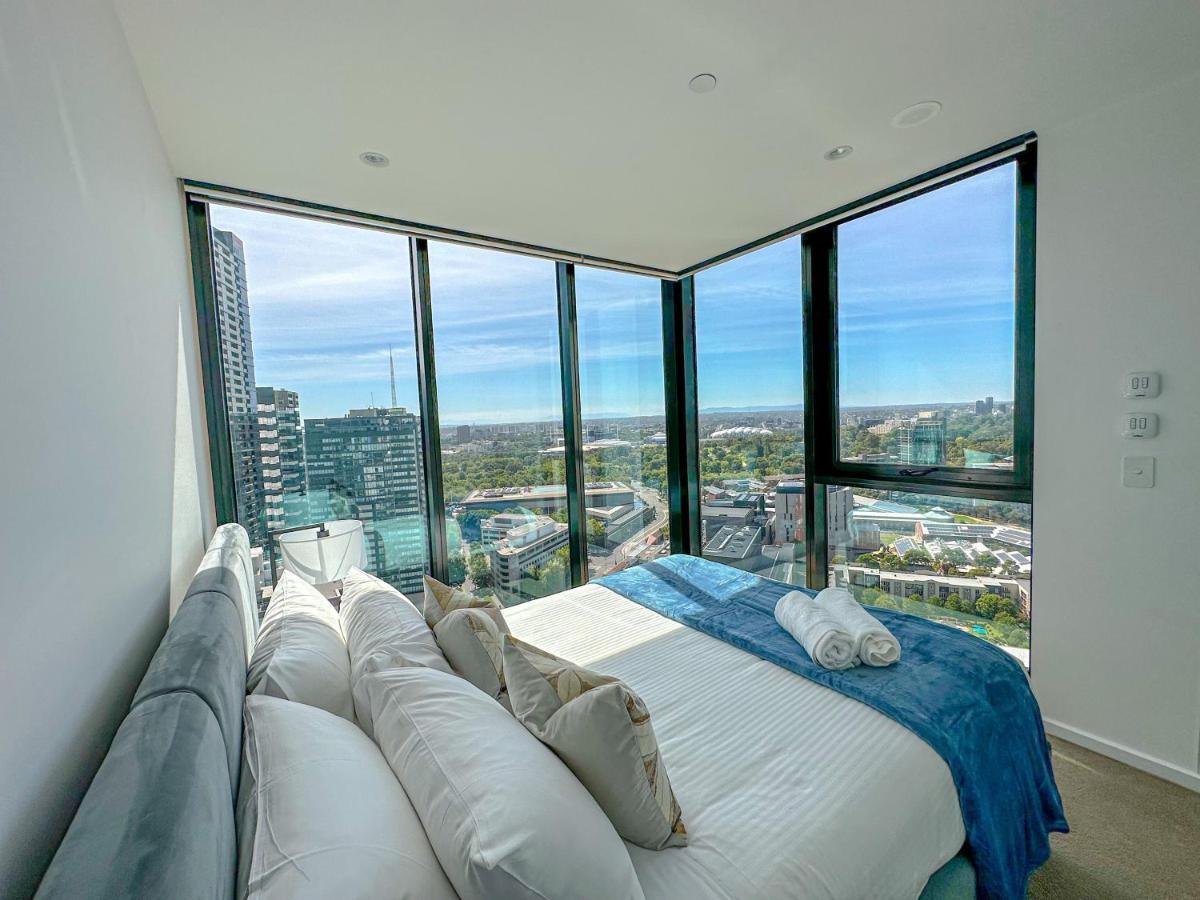 מלבורן Deluxe 3 Bedroom Apartment In Southbank מראה חיצוני תמונה