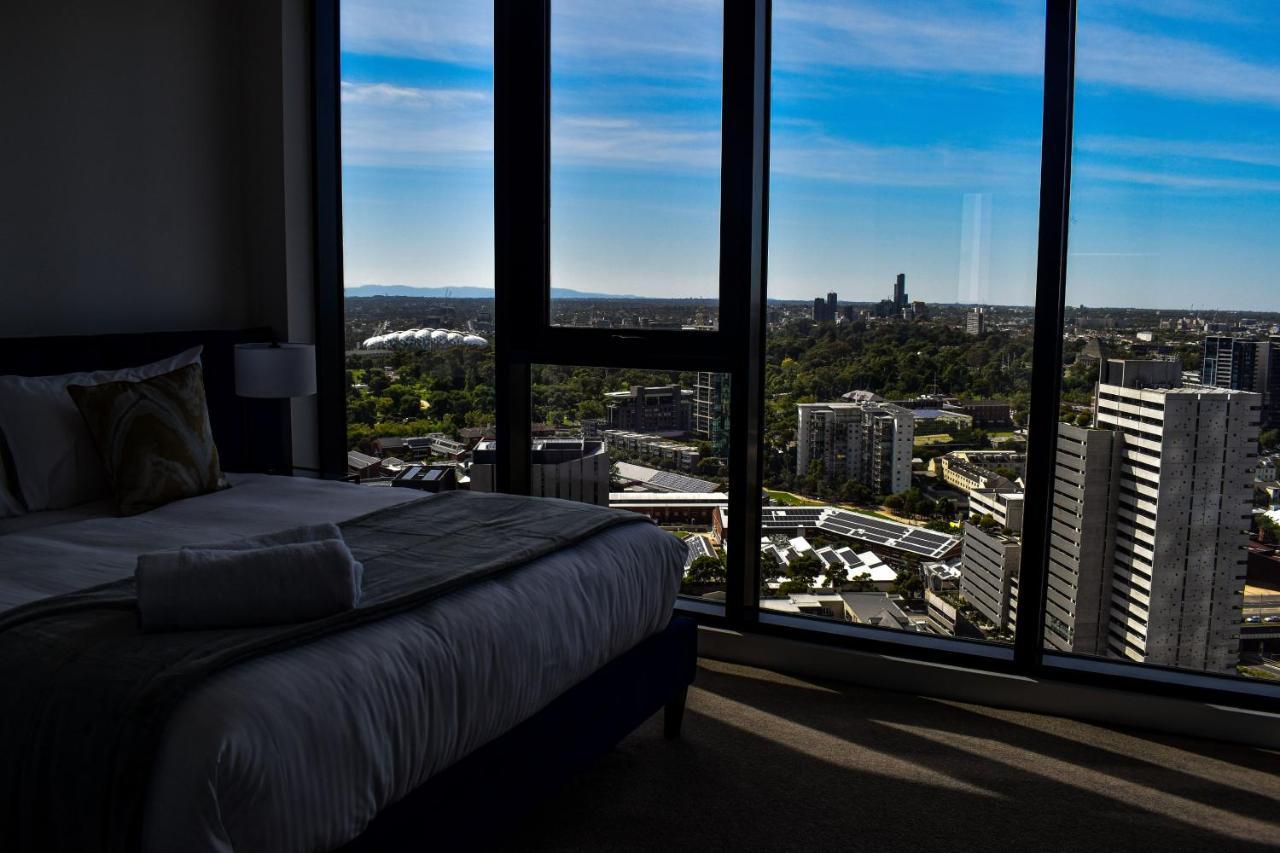 מלבורן Deluxe 3 Bedroom Apartment In Southbank מראה חיצוני תמונה