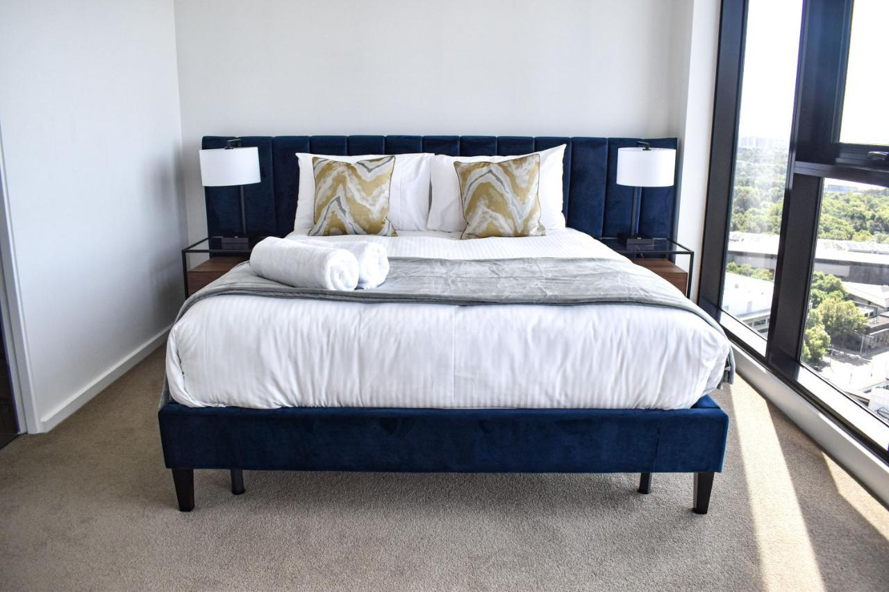 מלבורן Deluxe 3 Bedroom Apartment In Southbank מראה חיצוני תמונה