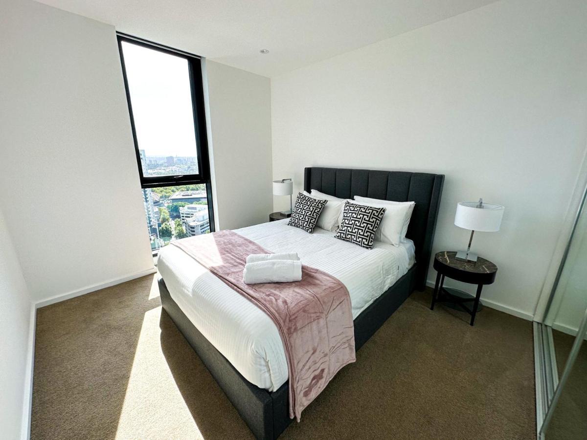 מלבורן Deluxe 3 Bedroom Apartment In Southbank מראה חיצוני תמונה